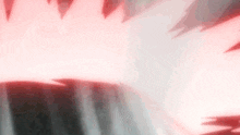 a close up of a red light coming out of a hole in a wall .