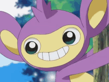aipom monkey pokemon purple to be continued