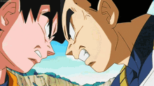 Rivalry Goku GIF