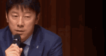 신태용 감독 국가대표 반란 이글 화남 빡침 각오 GIF - Shin Tae Yong GIFs