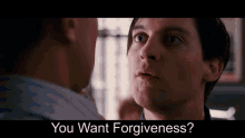 Spider Man3 Peter Parker GIF - Spider Man3 Peter Parker You Want Forgiveness Get Religion GIFs
