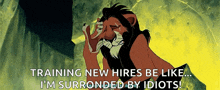 The Lion King Facepalm GIF - The Lion King Facepalm Idiots GIFs