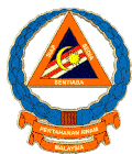 Jpam Jabatan Pertahanan Awam Malaysia Sticker - Jpam Jabatan Pertahanan Awam Malaysia Logo Jpam Stickers