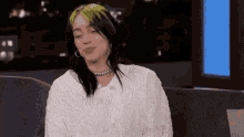 Billie Eilish L Sign GIF - Billie Eilish L Sign Tongue Out GIFs