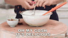 Oh My Gosh Its Delicious GIF