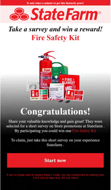 a state farm advertisement that says congratulations