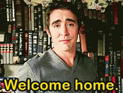 welcome home animated gif