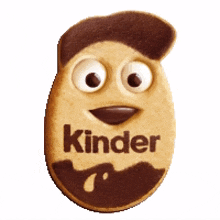 kinder smile chocolate biscuit delicious