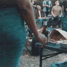 Getting My Beer Alex Melton GIF - Getting My Beer Alex Melton Beer Never Broke My Heart Song GIFs
