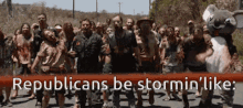 Republicans Storm Meeting Zombies GIF - Republicans Storm Meeting Zombies Republicans GIFs