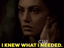 The Originals Hayley Marshall GIF - The Originals Hayley Marshall I Knew What I Needed GIFs
