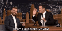 Jimmy Fallon Right There GIF - Jimmy Fallon Right There GIFs
