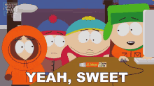 Yeah Sweet Eric Cartman GIF - Yeah Sweet Eric Cartman Kyle Broflovski GIFs