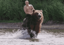 Putin Riding GIF - Putin Riding Bear GIFs