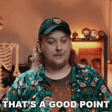 That'S A Good Point Austin Dickey GIF - That'S A Good Point Austin Dickey The Dickeydines Show GIFs