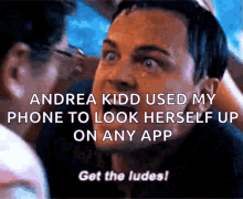 Andrea Kid Used My Phone Look Herself Up On Any Up GIF - Andrea Kid Used My Phone Look Herself Up On Any Up Get The Ludes GIFs