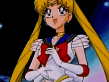 Super Sailor Moon GIF - Super Sailor Moon Dusting Hands GIFs