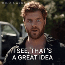 I See That'S A Great Idea Wild Cards GIF - I See That'S A Great Idea Wild Cards That'S A Fantastic Idea GIFs