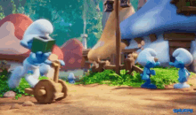 Excuse Me? GIF - Excuse Me Smurfs Smurfs The Lost Village GIFs