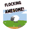 Bumby Flocking Sticker - Bumby Flocking Awesome Stickers