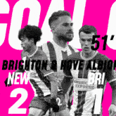 Newcastle United F.C. (2) Vs. Brighton & Hove Albion F.C. (1) Second Half GIF - Soccer Epl English Premier League GIFs