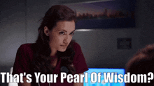 Chicago Med Natalie Manning GIF - Chicago Med Natalie Manning Thats Your Pearl Of Wisdom GIFs