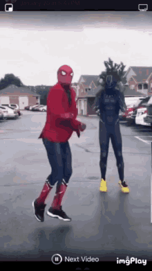 Spiderman Blackpanther GIF