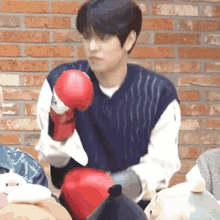 seungmin boxing fighting skz