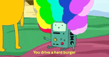 Burger Adventure Time GIF - Burger Adventure Time Bmo GIFs