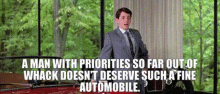 Ferris Bueller GIF - Ferris Bueller Priorities GIFs