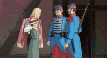 Howl GIF - Howl Anime Soldiers GIFs