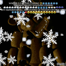 Chinese Takeout Joke Golden Freddy GIF - Chinese Takeout Joke Golden Freddy Winter Is Coming GIFs