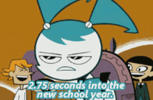 My Life As A Teenage Robot 275seconds Into The New School Year GIF - My Life As A Teenage Robot 275seconds Into The New School Year New School Year GIFs