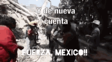 Fuerza Mexico GIF - Fuerza Mexico Volunteers GIFs