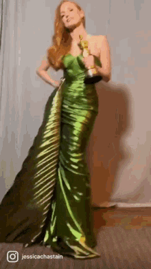 Jessica Chastain Oscars GIF - Jessica Chastain Oscars Academy Awards GIFs