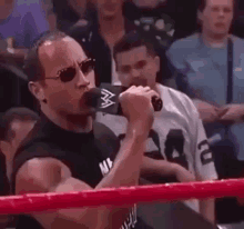 shut up shut up bitch dwayne johnson the rock wrestling