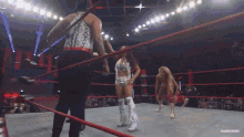 Impact Wrestling Mickie James GIF - Impact Wrestling Mickie James Deonna Purrazzo GIFs
