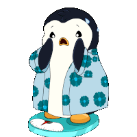 Oh No Penguin Sticker - Oh No Penguin Fat Stickers