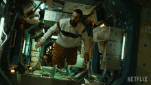 Floating Around Spaceman GIF - Floating Around Spaceman Hanging Out GIFs