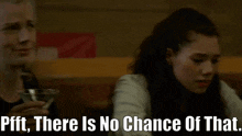 Chicago Fire Sylvie Brett GIF - Chicago Fire Sylvie Brett Pfft There Is No Chance Of That GIFs