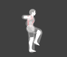 a silhouette of a person doing a yoga pose with their arms outstretched