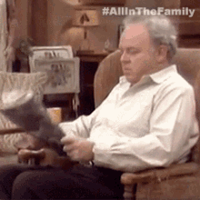 Yeah Archie Bunker GIF - Yeah Archie Bunker All In The Family GIFs