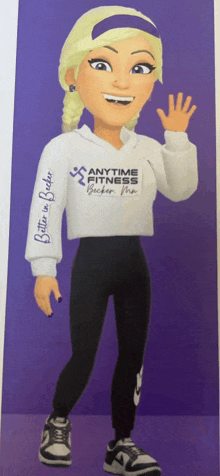 Anytime Fitness Friends GIF
