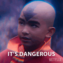 It'S Dangerous Aang GIF - It'S Dangerous Aang Avatar The Last Airbender GIFs