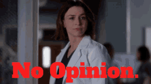 Greys Anatomy Amelia Shepherd GIF - Greys Anatomy Amelia Shepherd No Opinion GIFs