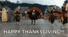 Happy Thanksgiving Turkey Dance GIF - Happy Thanksgiving Turkey Dance GIFs