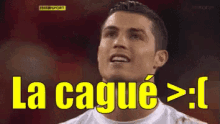 Cristiano Ronaldo Enojado GIF - La Cague Cristiano Ronaldo Molesto GIFs