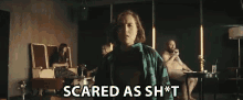Scared As Shit Frightened GIF - Scared As Shit Scared Frightened GIFs