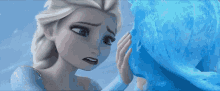 Queen Elsa And Anna Hug GIF