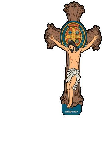 Redevida Jesus Sticker - Redevida Jesus A Cruz Milagrosa Stickers